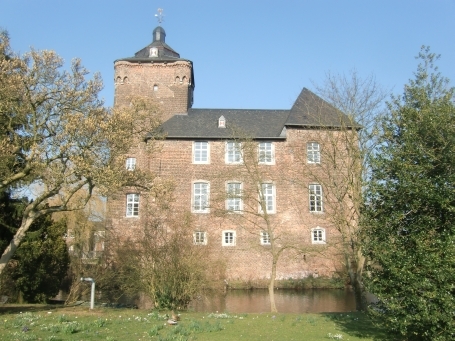 Geilenkirchen : Burg Trips, das Herrenhaus von Südwesten